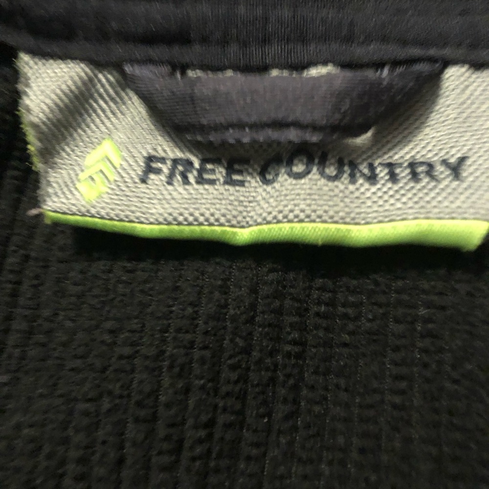 EUC Free Country Youth Boys Zip Up Hooded Jacket w/ 2 Pockets - Picture 3 of 6